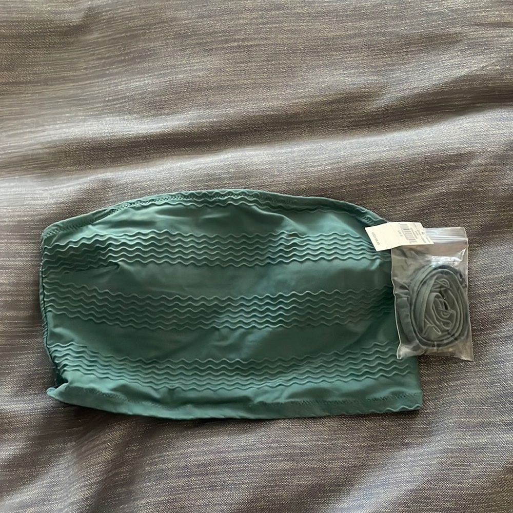 Aerie green bikini top